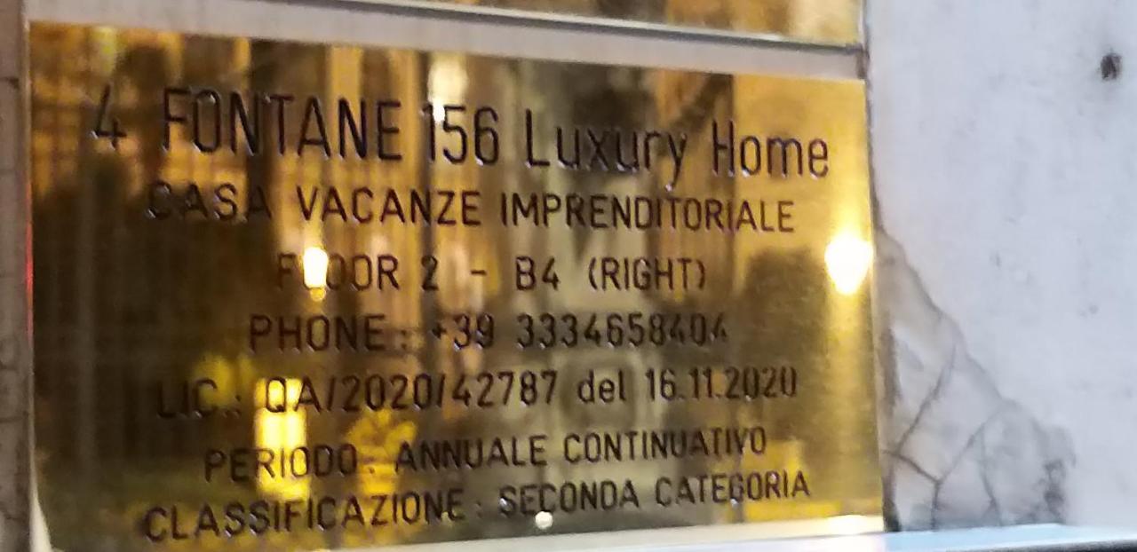 4 Fontane 156 Luxury Home Rome Buitenkant foto
